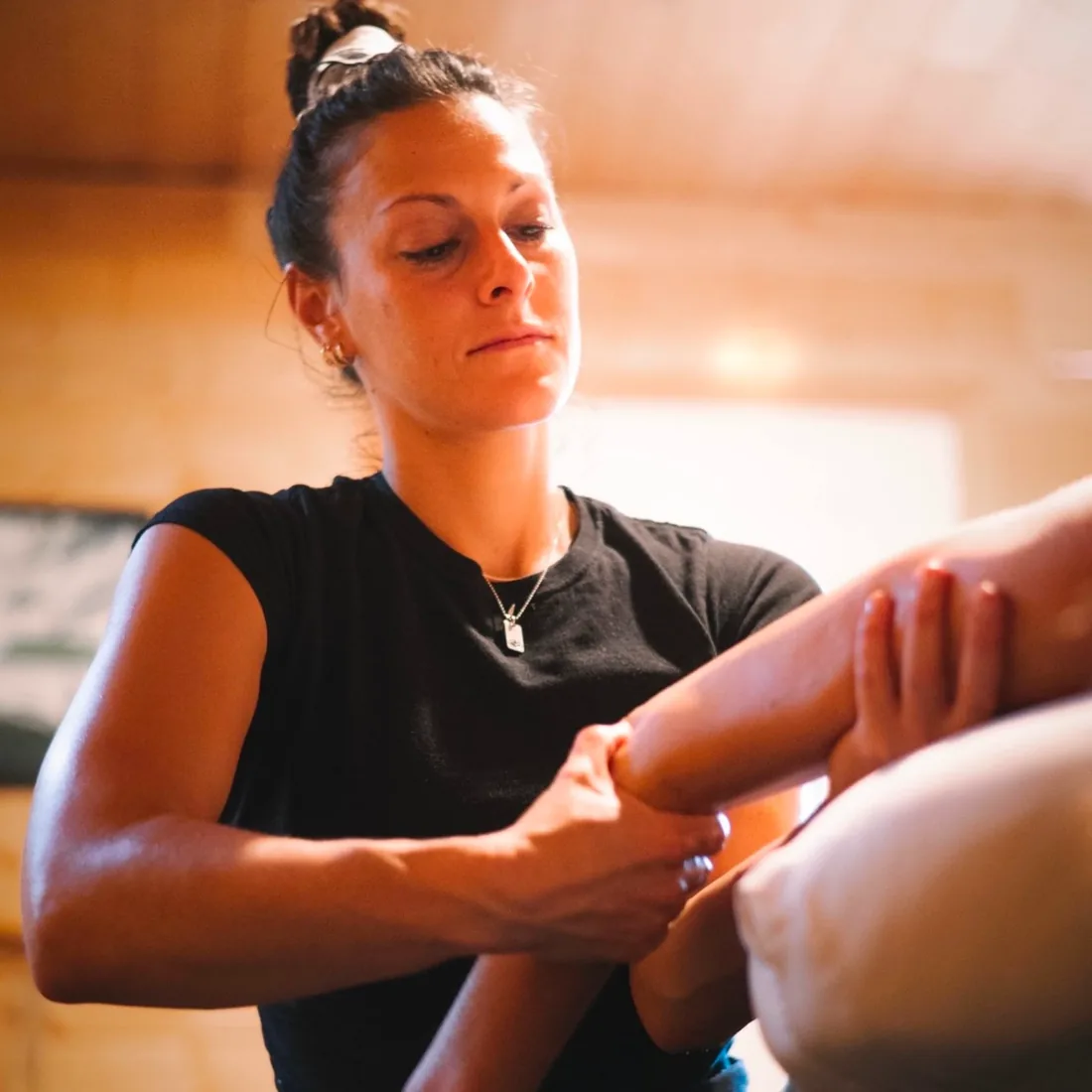 Myofascial massage therapy at RYZR Rehab